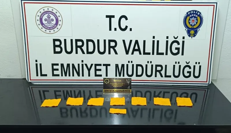 Burdur’da uyuşturucu operasyonu: 1 tutuklama
