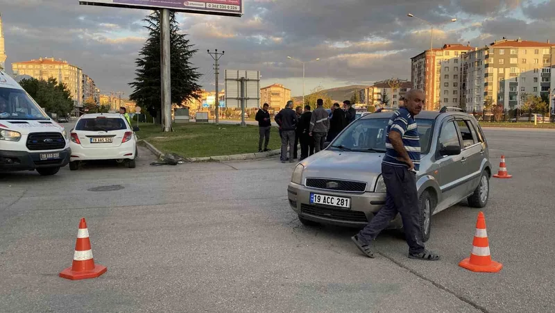 Çorum’da otomobiller çarpıştı: 2 yaralı
