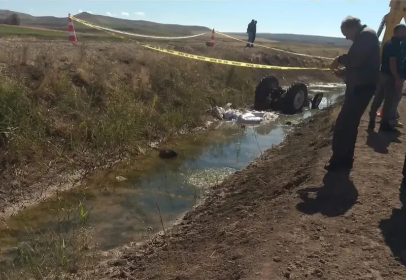 Yozgat’ta traktör devrildi: 1 ölü, 1 yaralı
