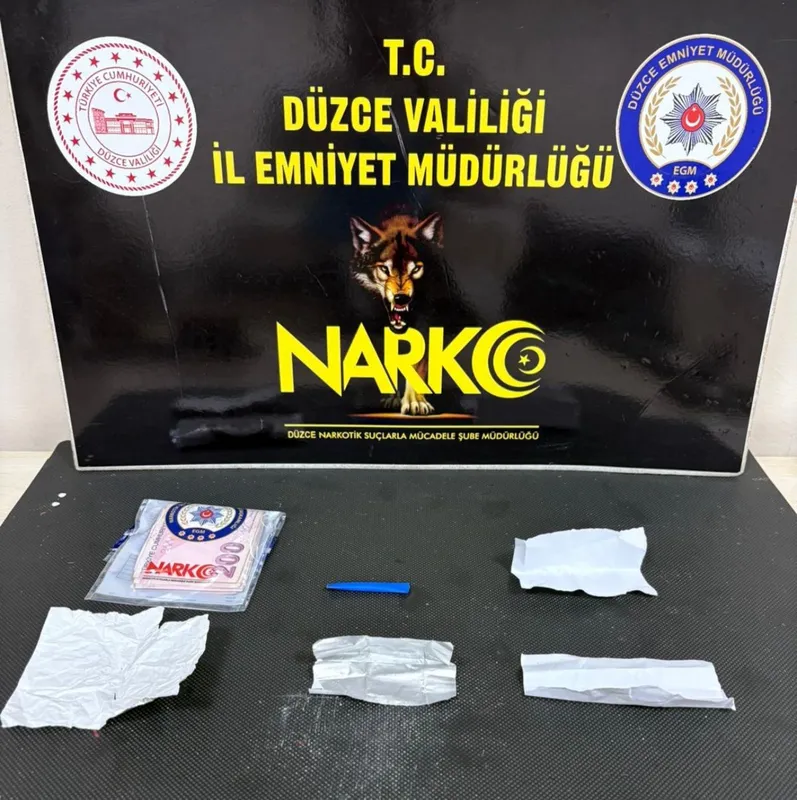Düzce’de uyuşturucu operasyonu: 2 kişi tutuklandı
