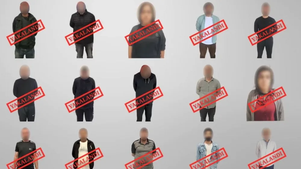 Çoğu kırmızı bültenle aranan 15 suçlu Türkiye