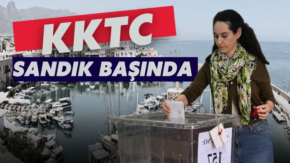 KKTC cumhurbaşkanı seçimi için sandık başında