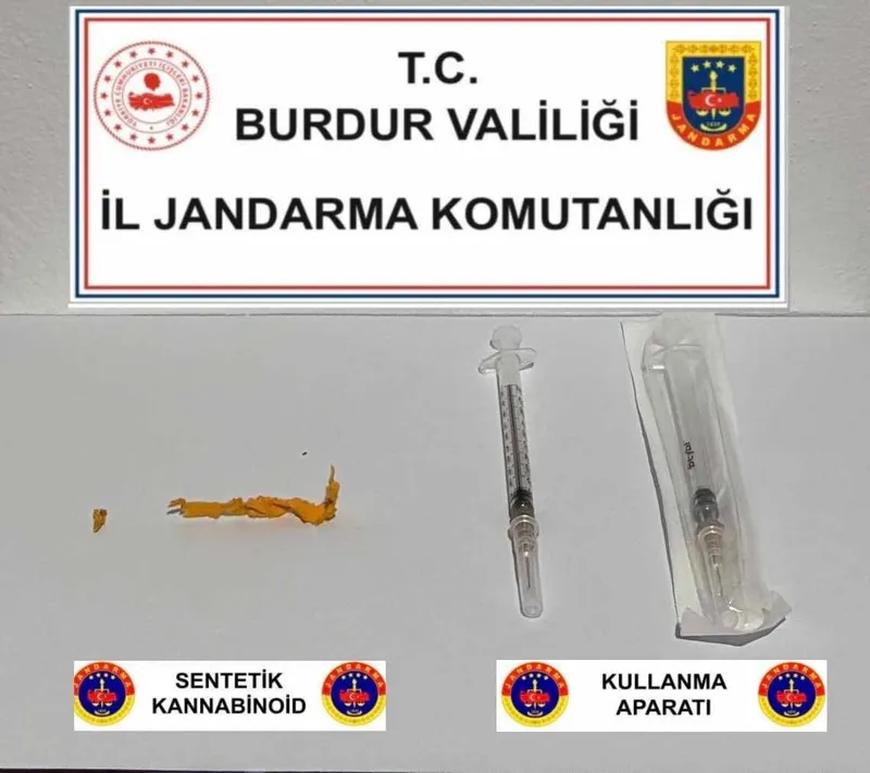 Burdur’da uyuşturucu denetimi: 5 gözaltı
