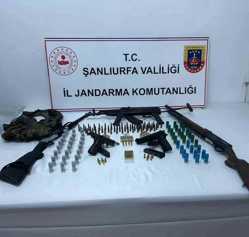 Şanlıurfa’da silah kaçakçılığı operasyonu: 7 gözaltı
