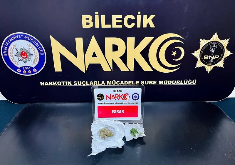 Bilecik’te uyuşturucu operasyonu: 2 şüpheli yakalandı
