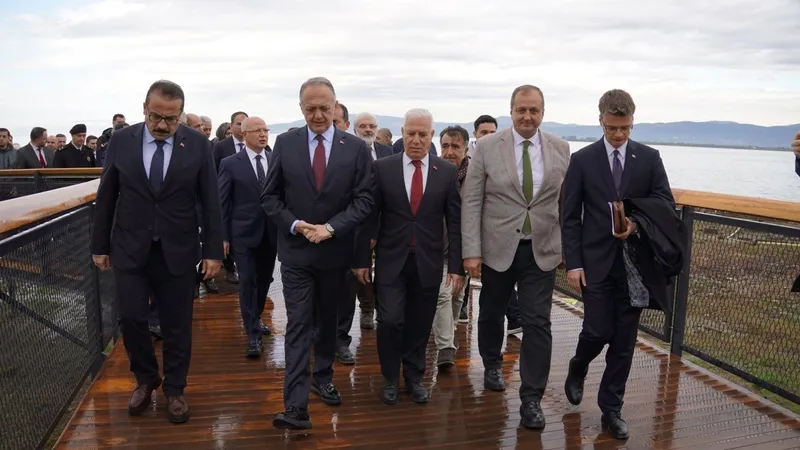 İznik Göl Bazilikası Ören Yeri Karşılama Merkezi hizmete girdi
