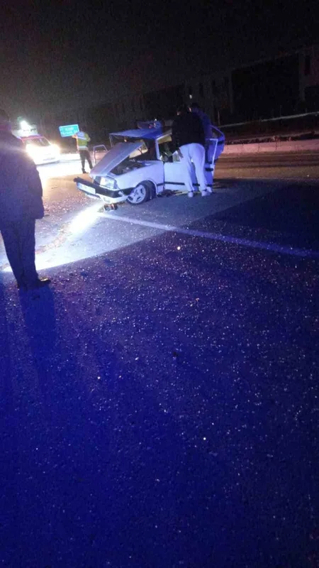 Akyurt’ta trafik kazası: 2 kişi yaralandı
