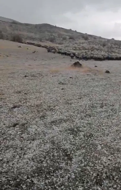 Yıldırımın düşme anı görüntüleri ortaya çıktı
