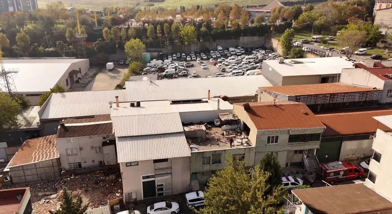 Küçükçekmece’de patlamanın yaşandığı yer makarna imalathanesi çıktı
