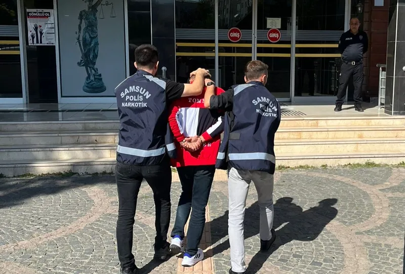 Bafra’da uyuşturucu operasyonuna 1 tutuklama
