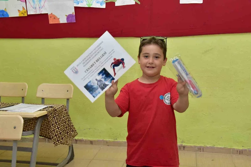 MSKÜ’nün sağlık taraması hayat kurtardı, küçük öğrenci şifa buldu
