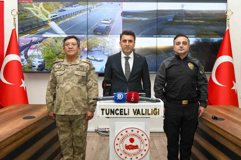 Tunceli’de asayiş olaylarında yüzde 22’lik düşüş
