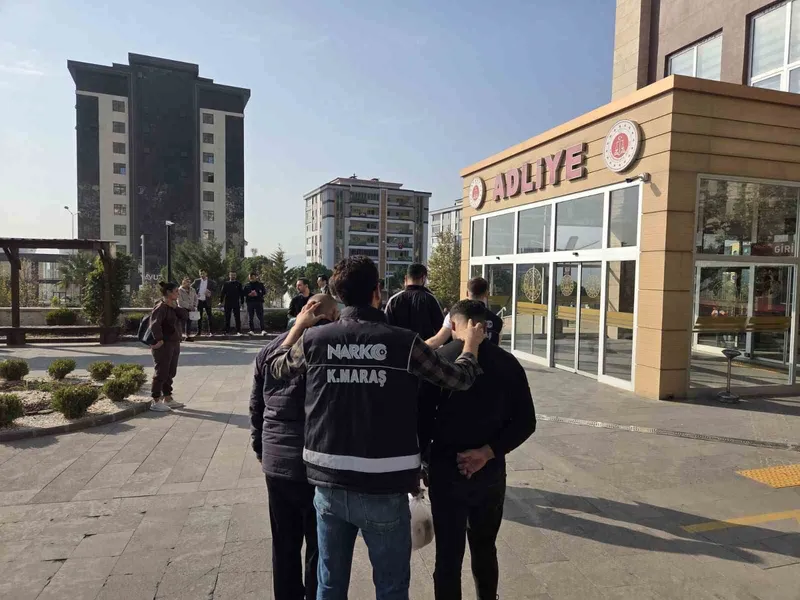 Kahramanmaraş’ta uyuşturucuya 3 tutuklama
