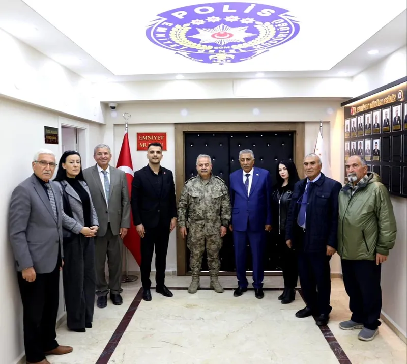 CHP Iğdır İl Başkanı Nizamettin Ada’dan Emniyet Müdürü Turgay’a ziyaret
