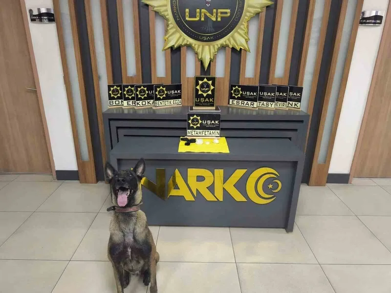 Uşak’ta otomobillerde uyuşturucu ele geçirildi
