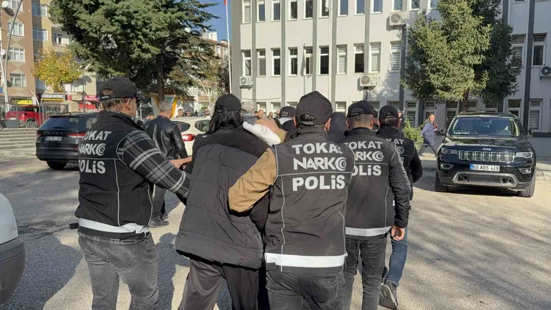 Tokat’ta narkotik operasyonu: 3 kişi tutuklandı

