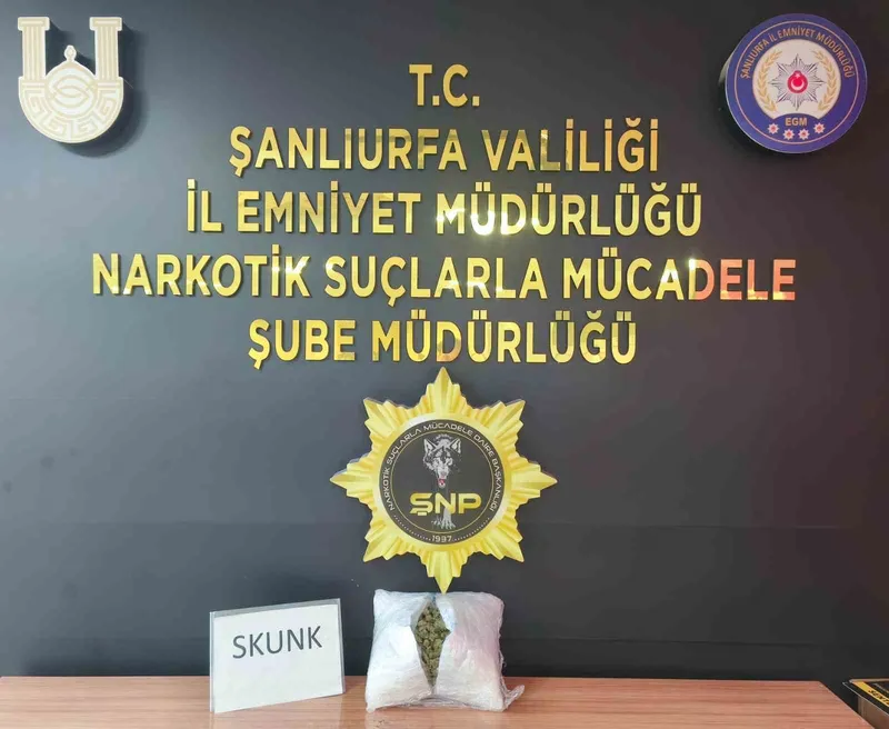 Şanlıurfa’da uyuşturucu operasyonu: 1 tutuklama
