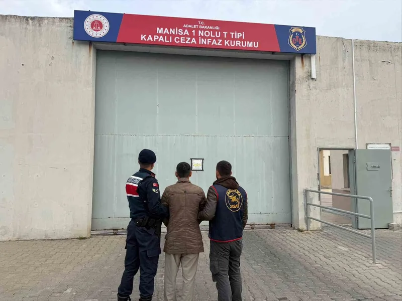51 yıl hapis cezası olan firari Yunusemre’de yakalandı
