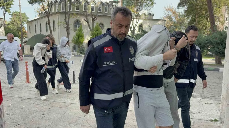 Samsun’da 13 milyon liralık nitelikli dolandırıcılık soruşturması: 5 şüpheli yakalandı
