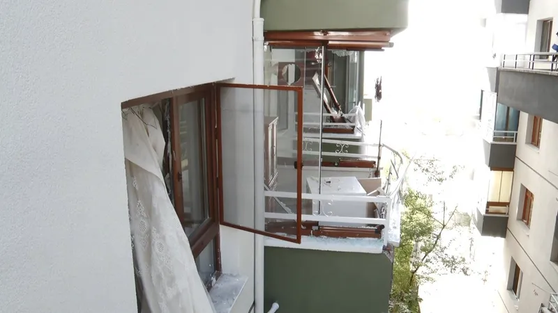 Ankara’da doğal gaz patlaması: 1 yaralı
