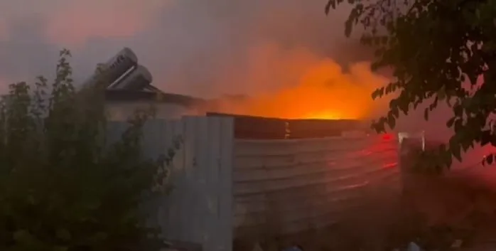 Malatya’da ev yangını
