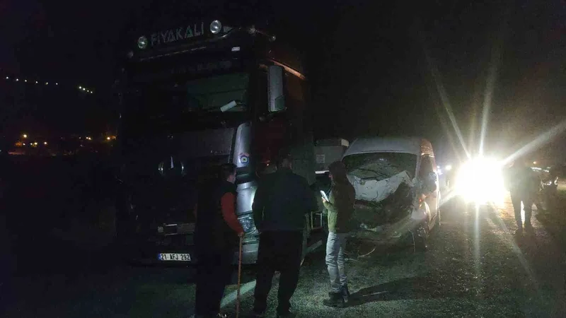 Van’da minibüs ve otomobil ineğe çarptı: Kazada 2 kişi yaralandı, inek telef oldu
