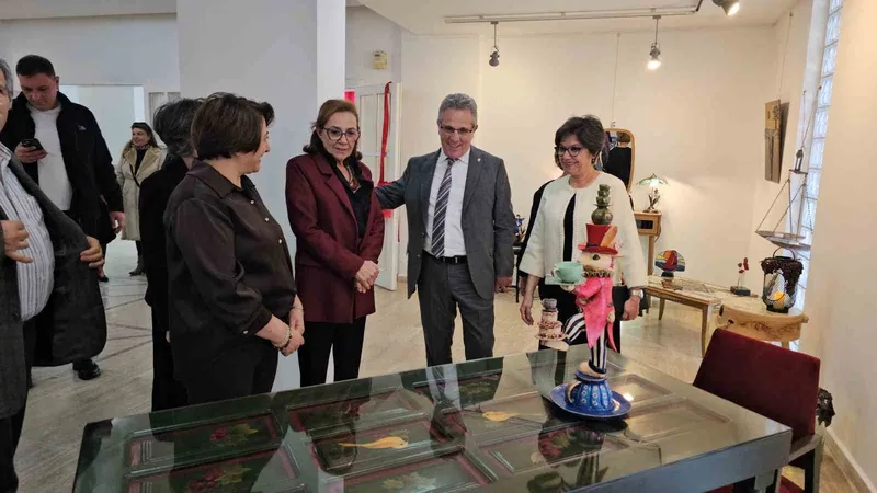 Nazilli’de ‘Geçmişin Yansımaları’ sergisi açıldı
