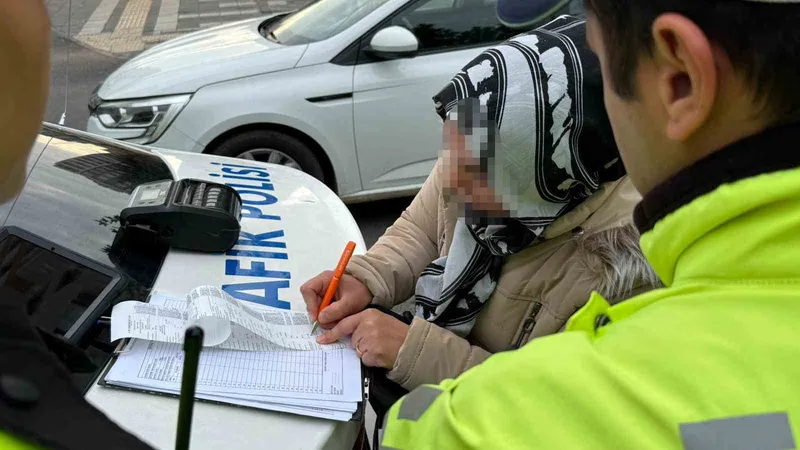 ’Kırmızı ışık’ ihlali dron denetimine takıldı, kesilen cezayı kamera şakası sandı
