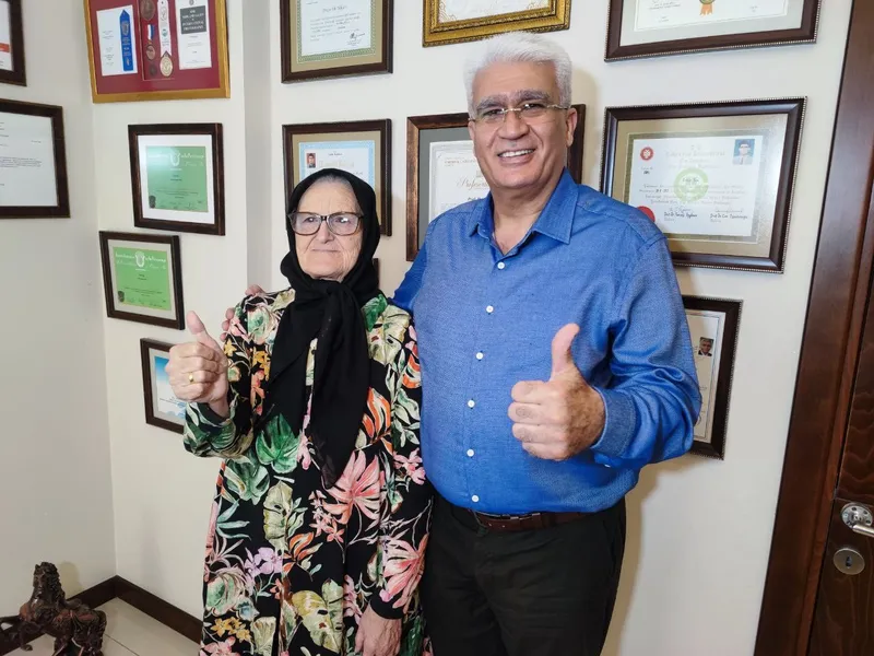 Zarife nine ’Masada kalırsın’ denildi, fıtık ameliyatıyla yeniden yürümeye başladı
