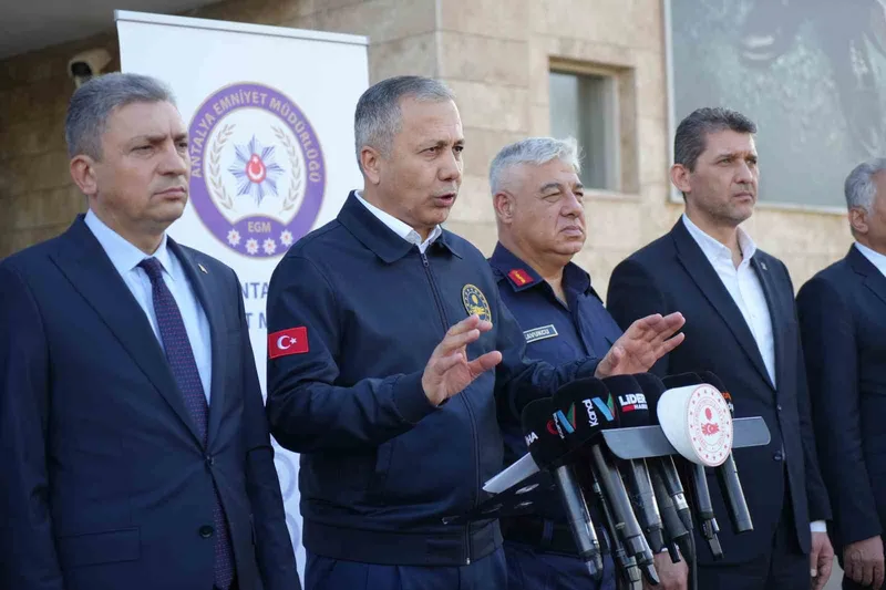 İçişleri Bakanı Ali Yerlikaya: 