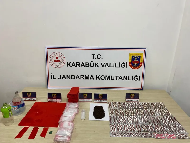 Karabük’te jandarmadan uyuşturucu operasyonu: 6 şüpheli gözaltında
