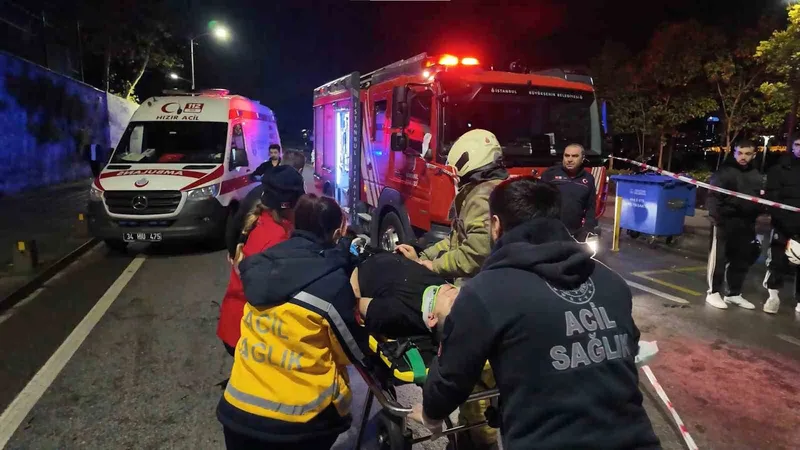 Üsküdar’da zincirleme kaza: Tofaş marka araç hurdaya döndü
