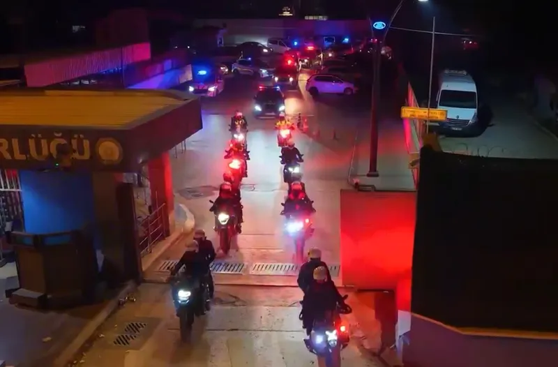 Gaziantep’te ’Huzur-27’ uygulaması: Aranan 28 şahıs yakalandı
