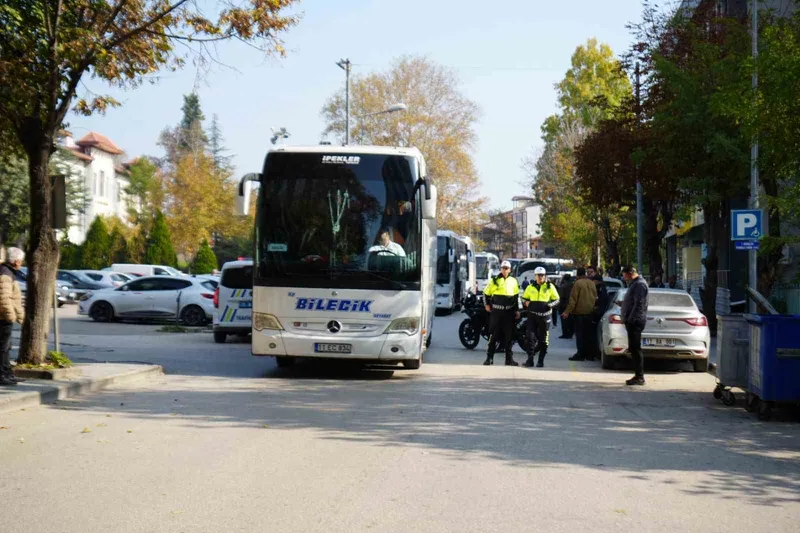 Bilecik’te sürücülerin tepkisine sebep olan uygulama
