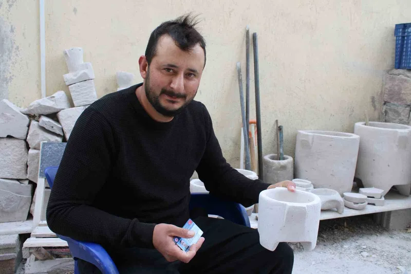 Bu taş sadece Kayseri’de çıkıyor
