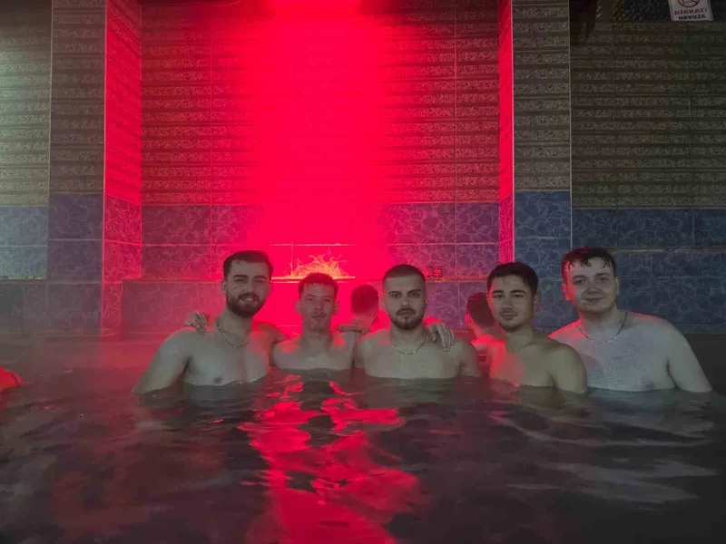 Emet Dereli Kaplıcaları soğuk havalarda da şifa kaynağı oluyor
