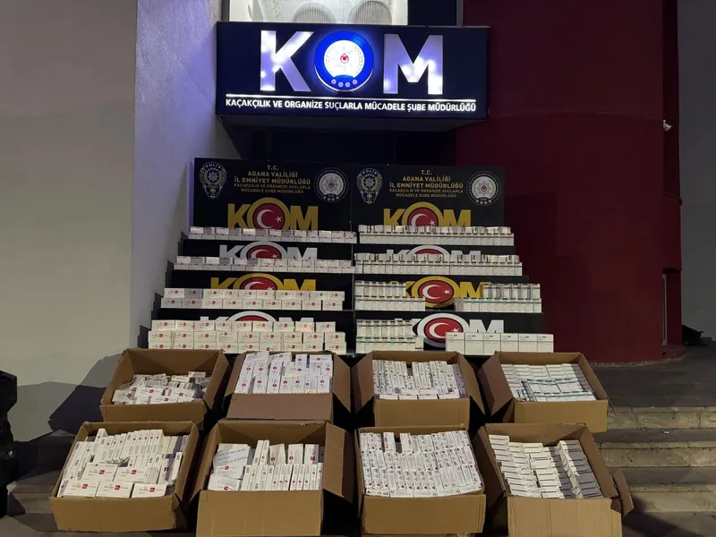 Adana’da kaçak ilaç operasyonu
