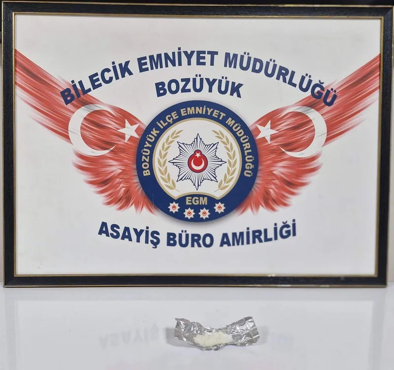 Bozüyük’te uyuşturucu operasyonu: 2 gözaltı
