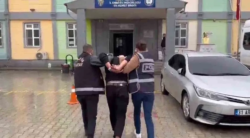 Hatay’da 16 yıl 8 ay hapis cezası bulunan şahıs tutuklandı
