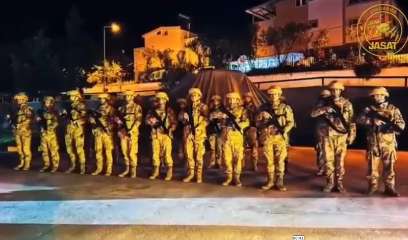 Söke’de silahlı paylaşım yapan şahıslara operasyon: 4 gözaltı
