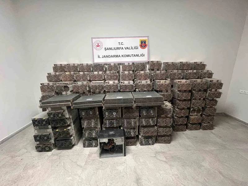 Şanlıurfa’da kripto para madenciliği operasyonu: 2 gözaltı
