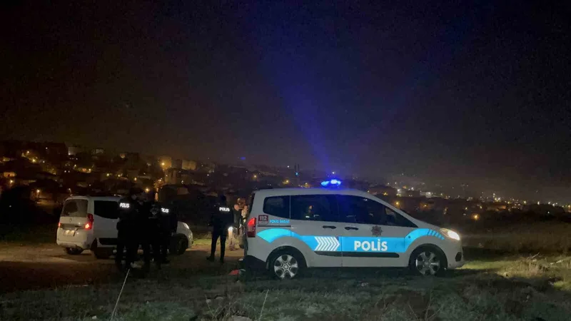 Tekirdağ’da polisi görünce elindeki silahla tarlaya girerek kaçan şahıs yakalandı
