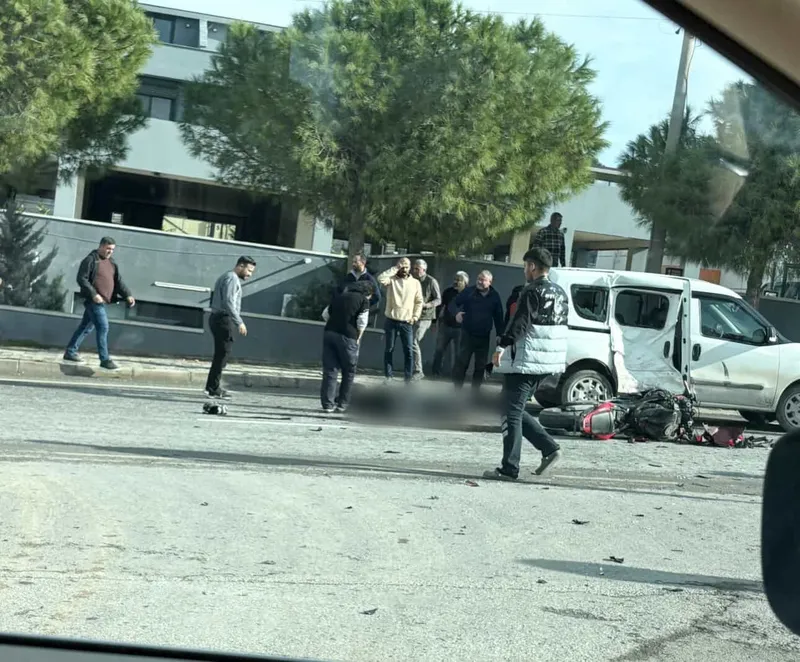 Çeşme’de motosiklet kazası: 1 ölü, 1 yaralı
