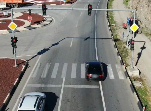 Burdur’da polisten trafik denetimi
