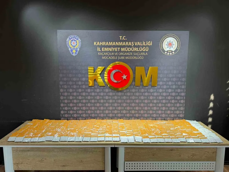 Kahramanmaraş’ta kaçakçılık operasyonları: 4 gözaltı
