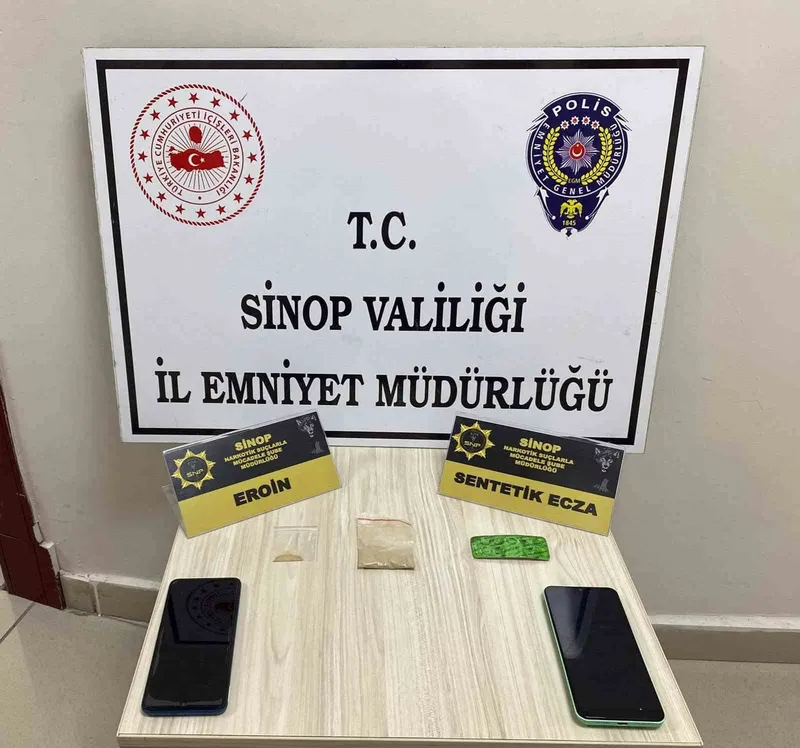 Sinop’ta uyuşturucu operasyonları: 11 gözaltı
