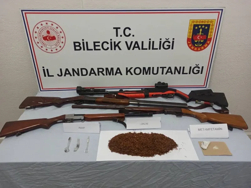 Bilecik’te uyuşturucu operasyonu: 2 gözaltı
