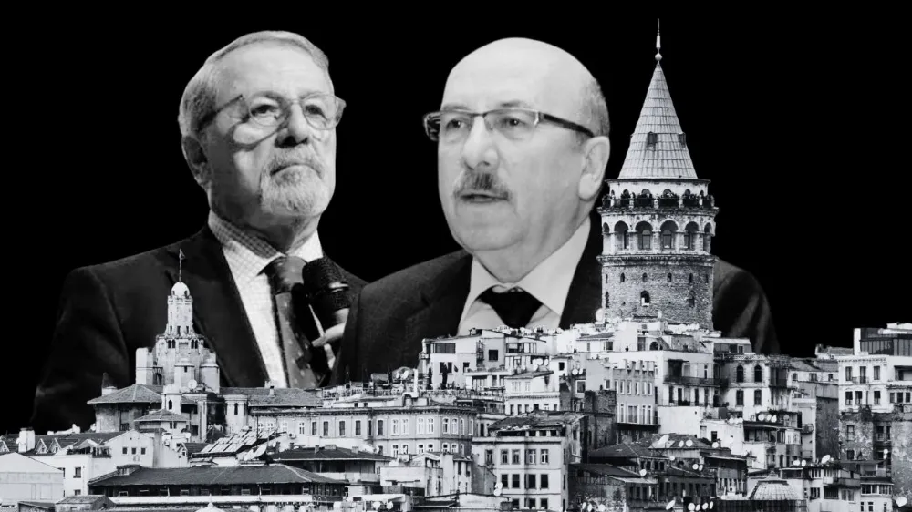 Depremin ardından Naci Görür ve Okan Tüysüz