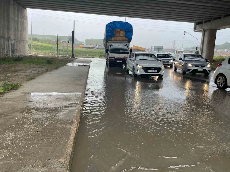 Bilecik’te aniden bastıran yağmur
