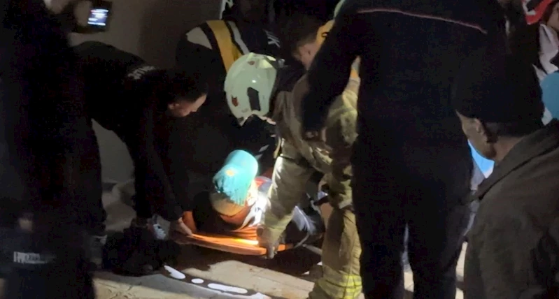 Gider borusunu tamir ederken göçük altında kaldı
